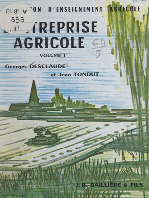 cover image of L'entreprise agricole (1)